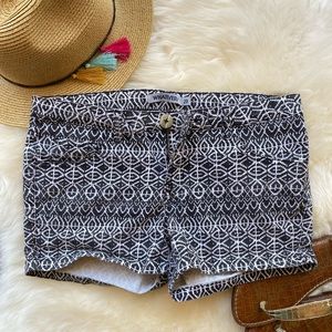 Boho shorts, size 29. Stretchy and comfortable.